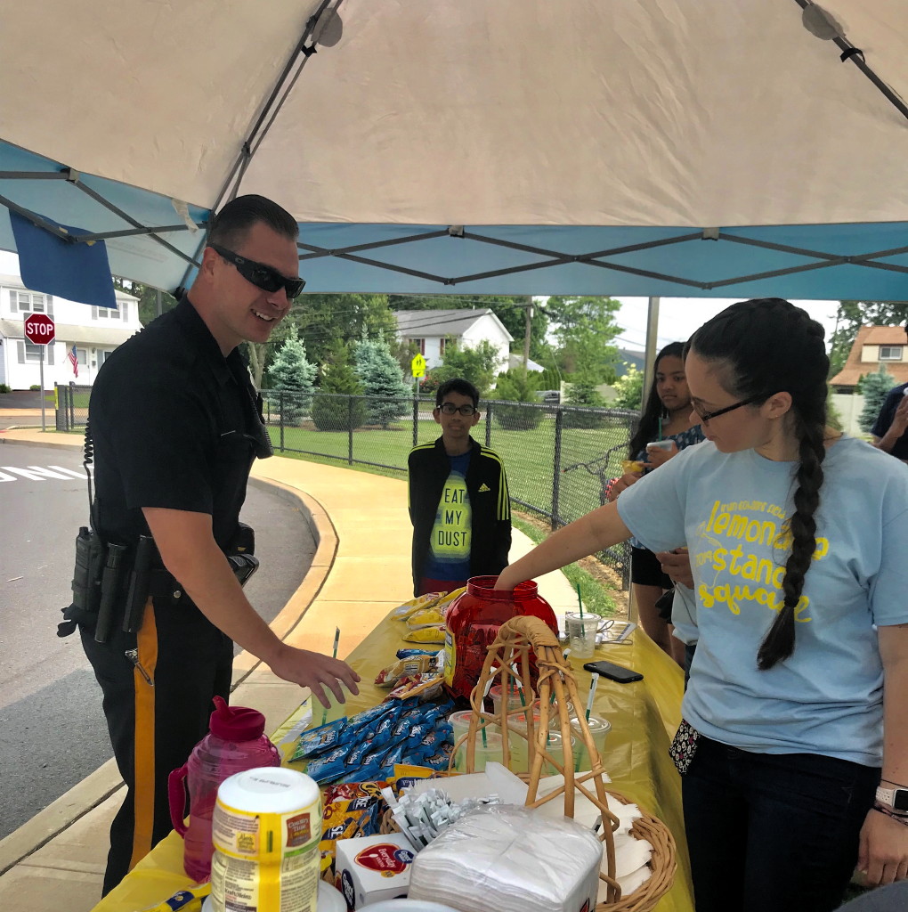 East Brunswick school’s lemonade stand raises money