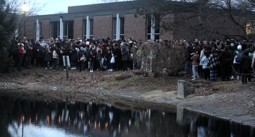 East Brunswick holds vigil honoring teen who died in icy pond