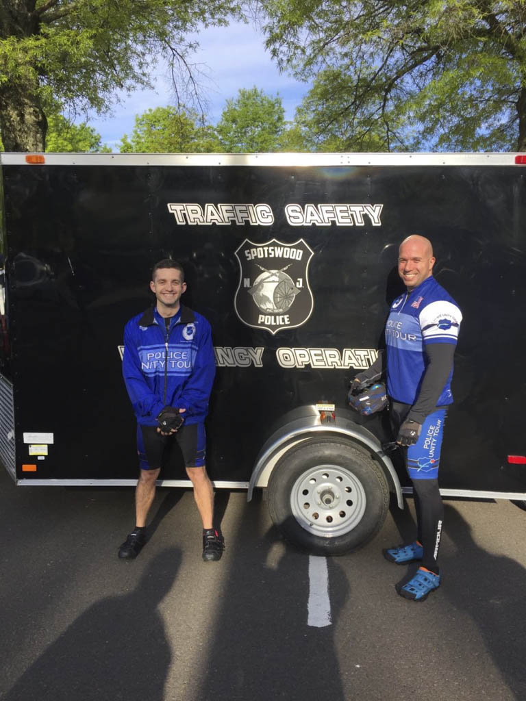 Brothers in blue join 300-mile ride to police memorial