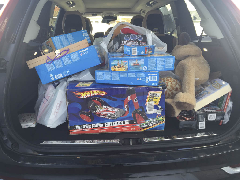 Monroe Township Police Department holds annual toy drive