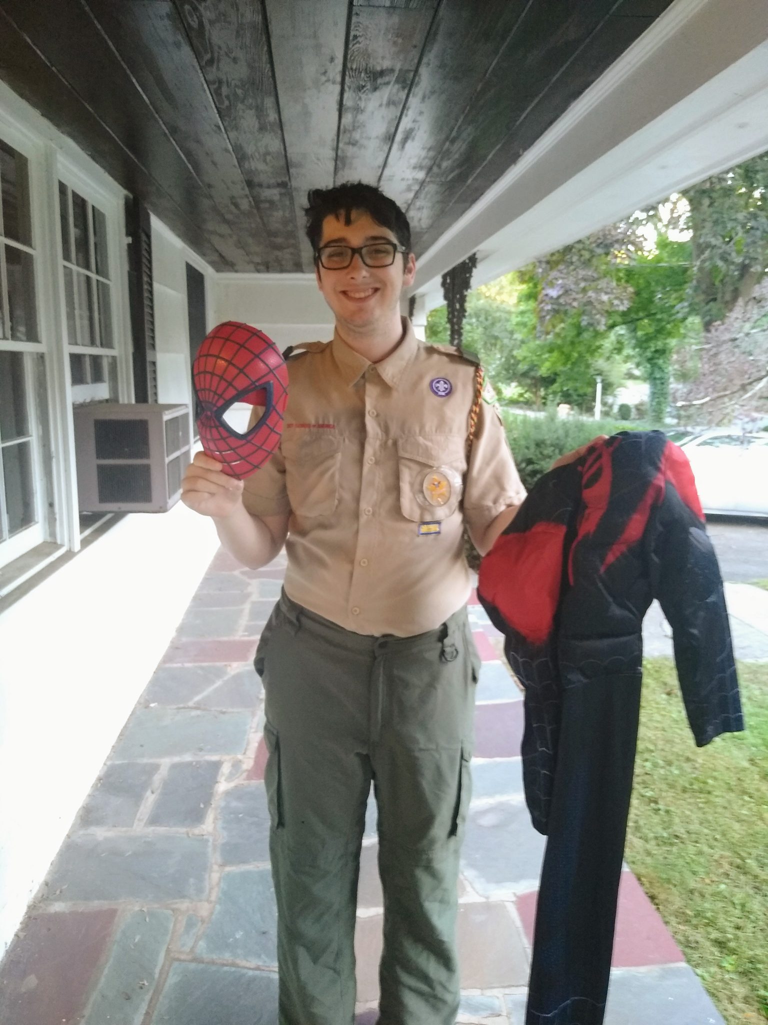 East Brunswick Scout collects 60 costumes for public school students