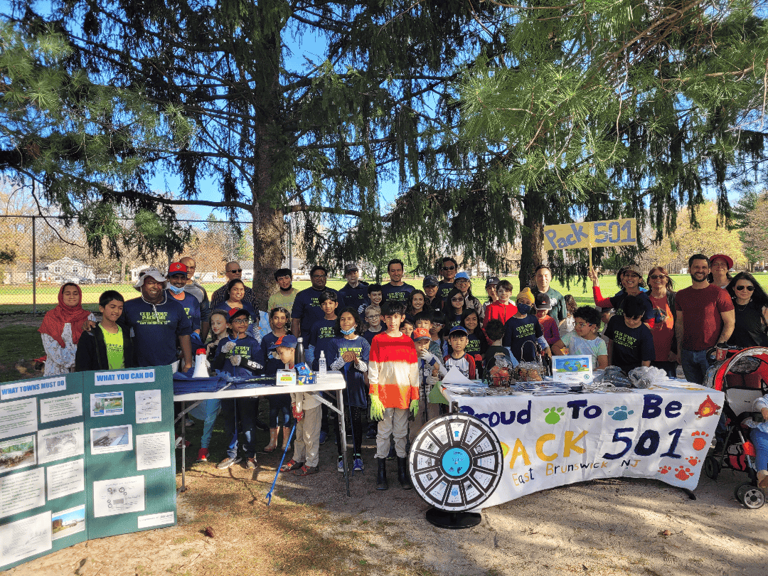 Cleanup of Bicentennial Park also teaches scouts about recycling, composting