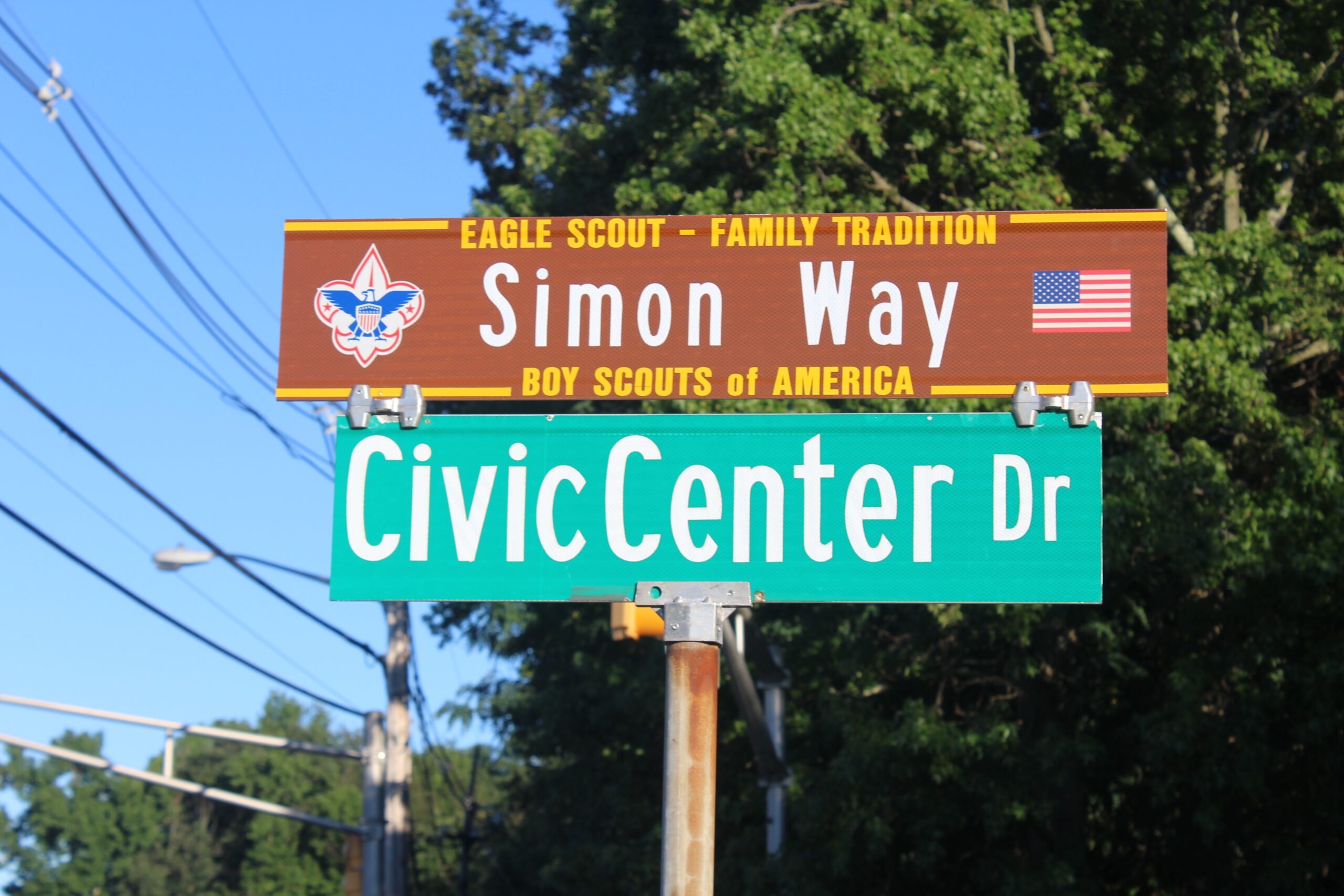 Scouting Simon family honored in East Brunswick