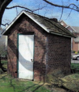 George Smith’s brick smokehouse is home to the East Brunswick Historical Society