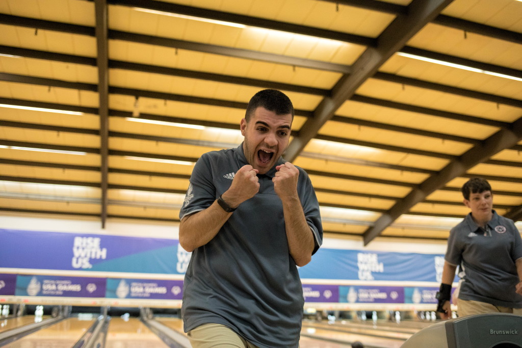 East Brunswick family proud of son bowling in Special Olympics