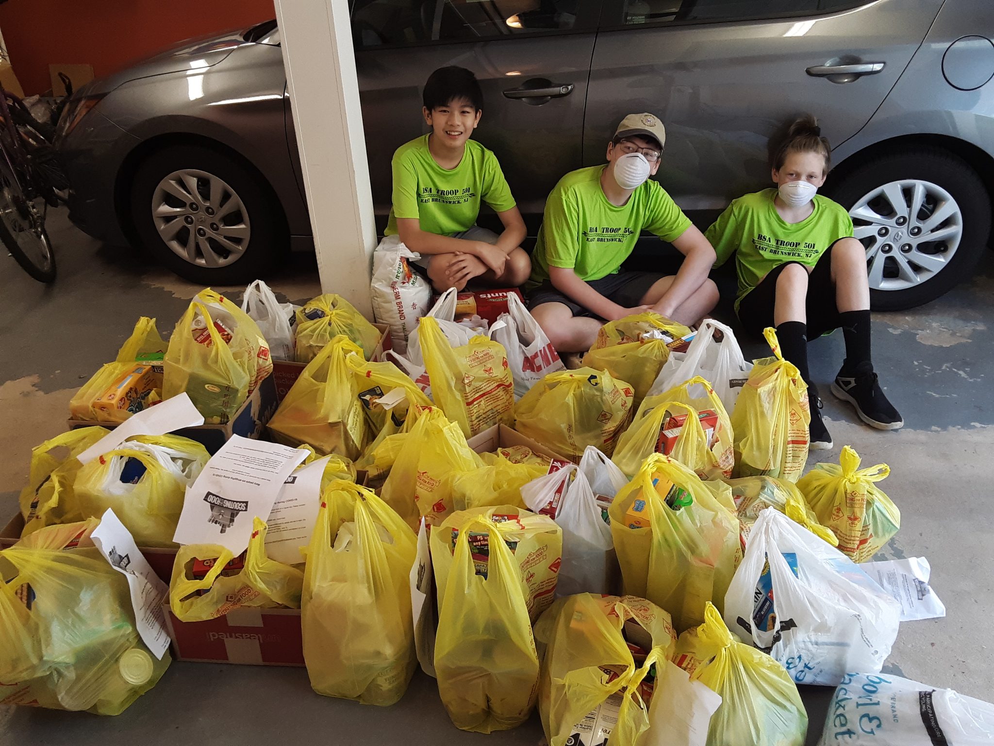 Scouting for Food Drive benefits Aldersgate United Methodist Church