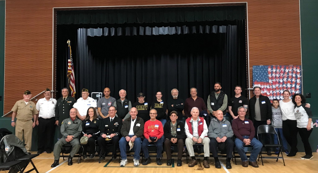 East Brunswick school district held ceremony for Veterans Day