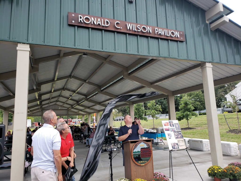 Maple Street Pavilion named after former Helmetta mayor