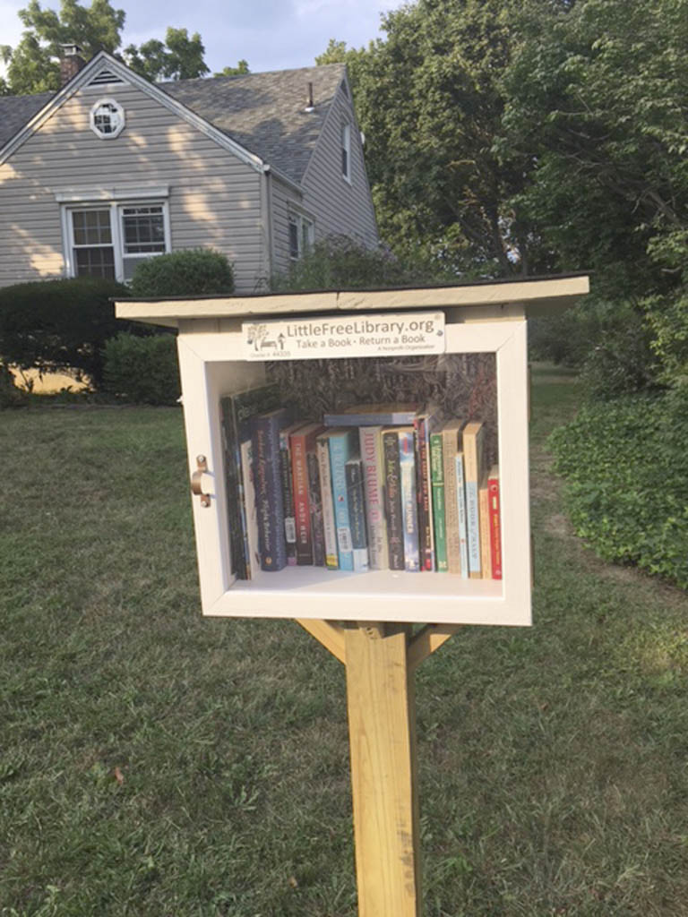 Little Free Library finds a home in Milltown