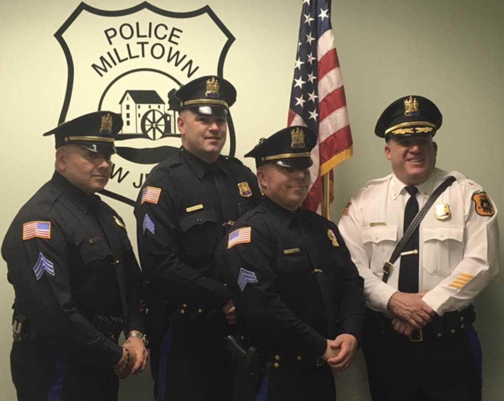 Milltown appoints new police chief, three sergeants