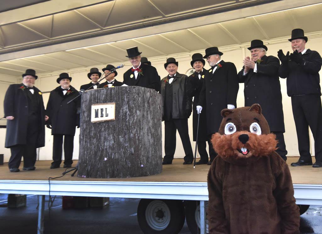 New groundhog in Milltown predicts more winter weather