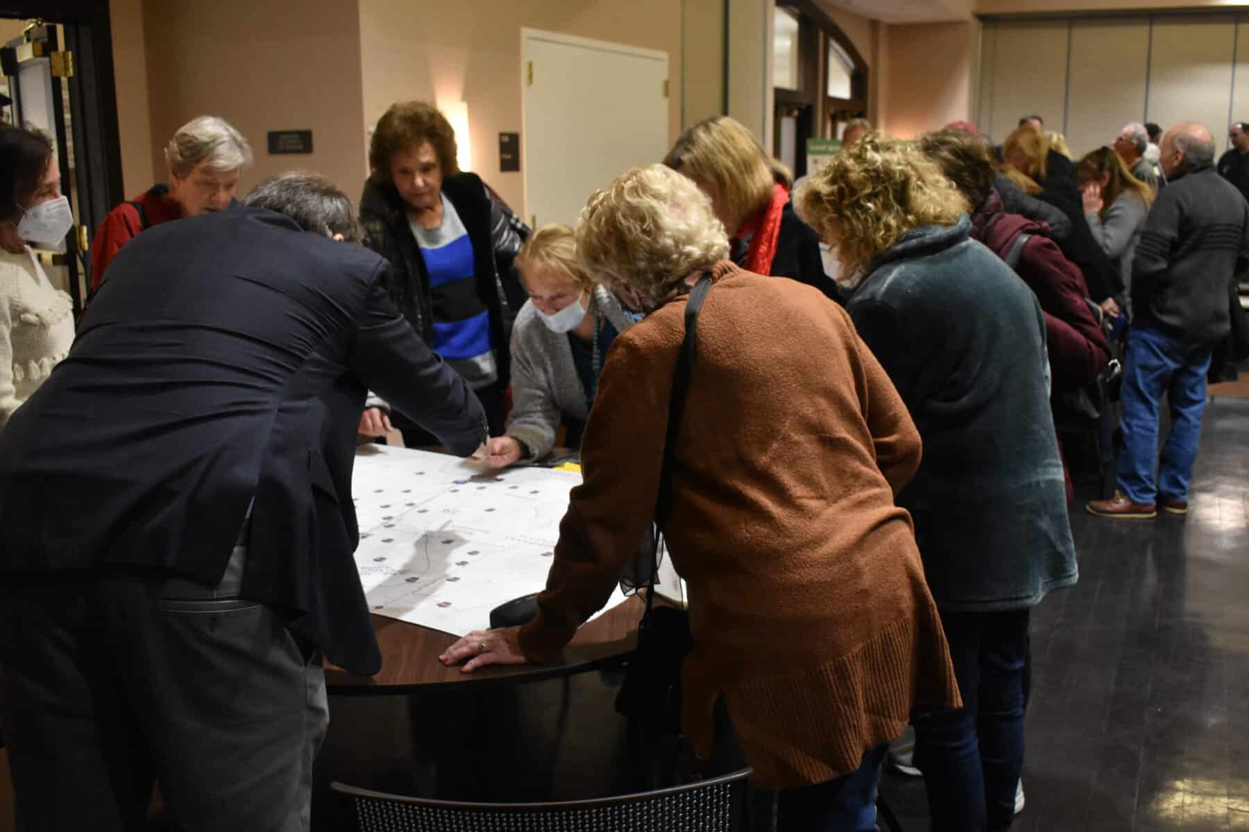 Residents offer input, solutions in first public meeting to help alleviate truck traffic off US 130 and New Jersey Turnpike