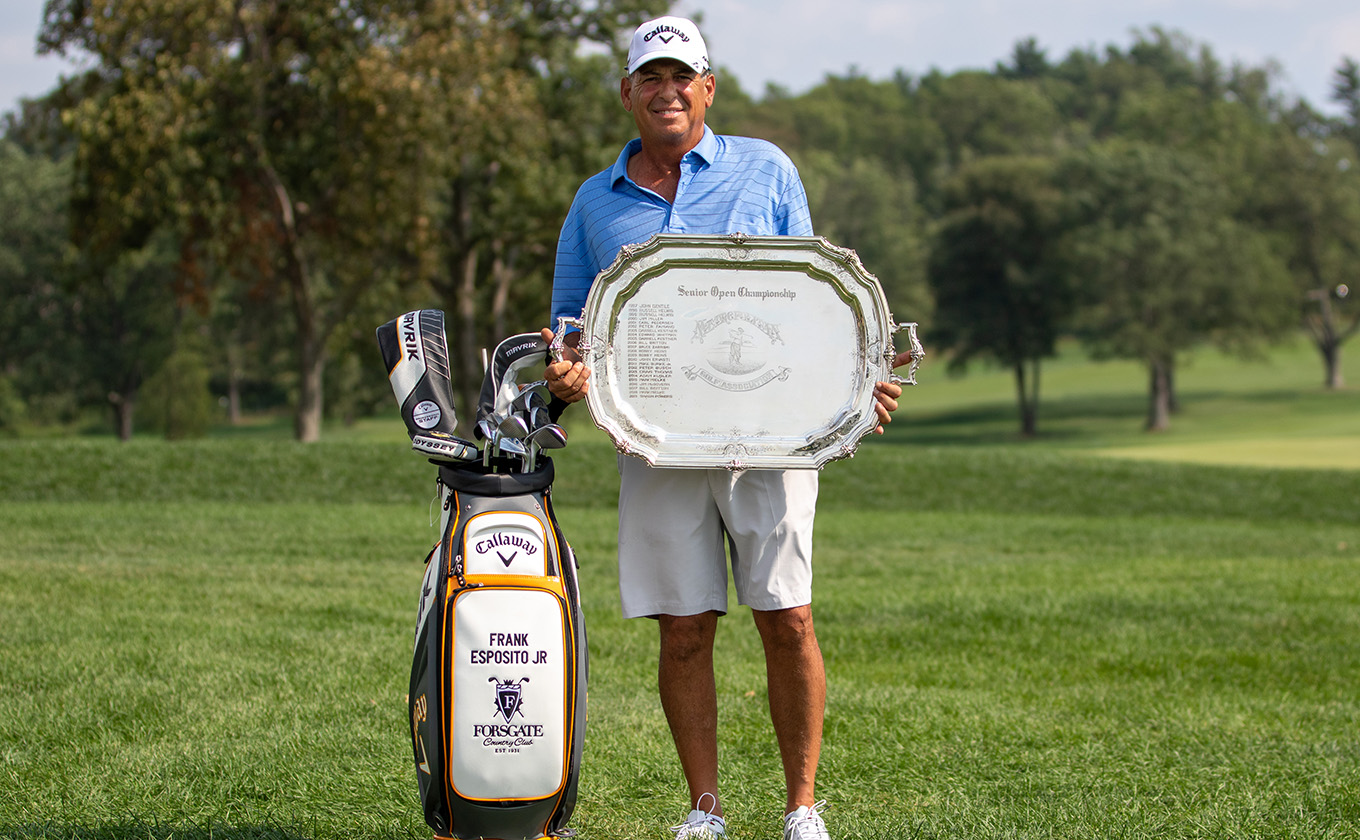 Forsgate Country Club’s Frank Esposito wins New Jersey PGA Senior Player of the Year Award for third time