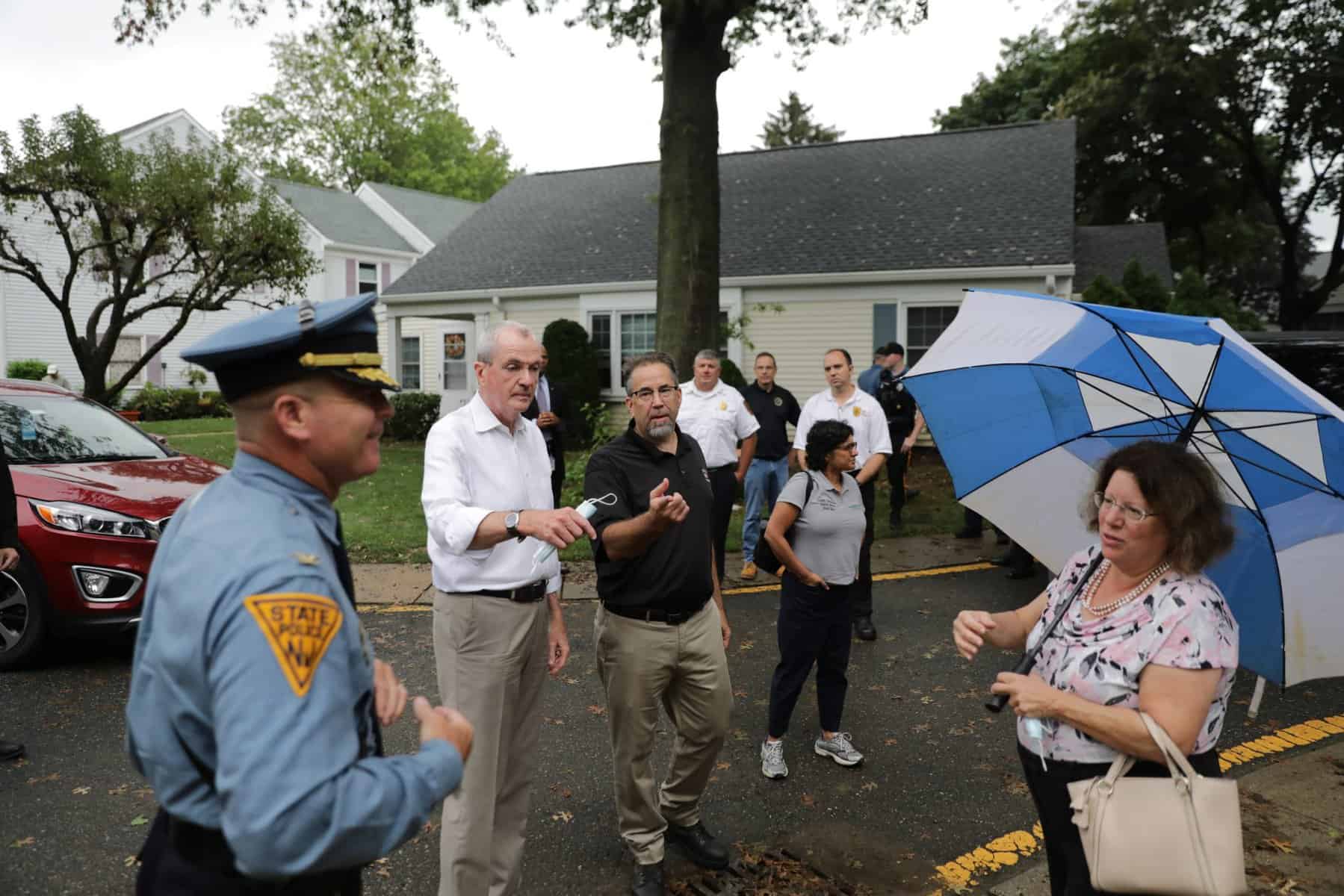 Middlesex County heavily affected by Tropical Storm Henri; temporary shelters available for residents in need; governor surveys damage in Monroe