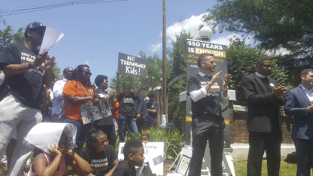 Organizations rally to end youth incarceration at training school in Monroe