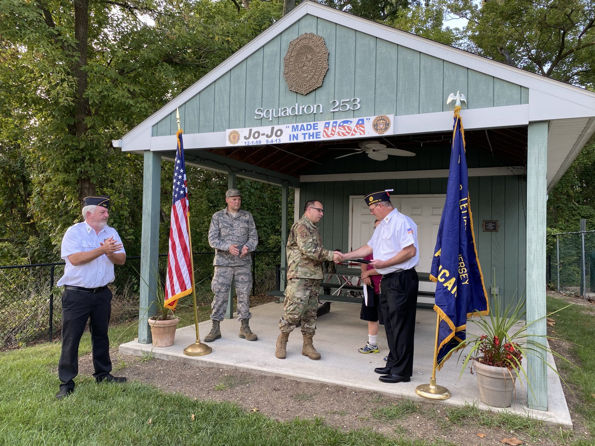 American Legion in Spotswood recognized for supporting Operation Freedom