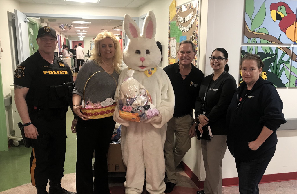 Spotswood alliance donates Easter baskets to hospital’s children’s ward