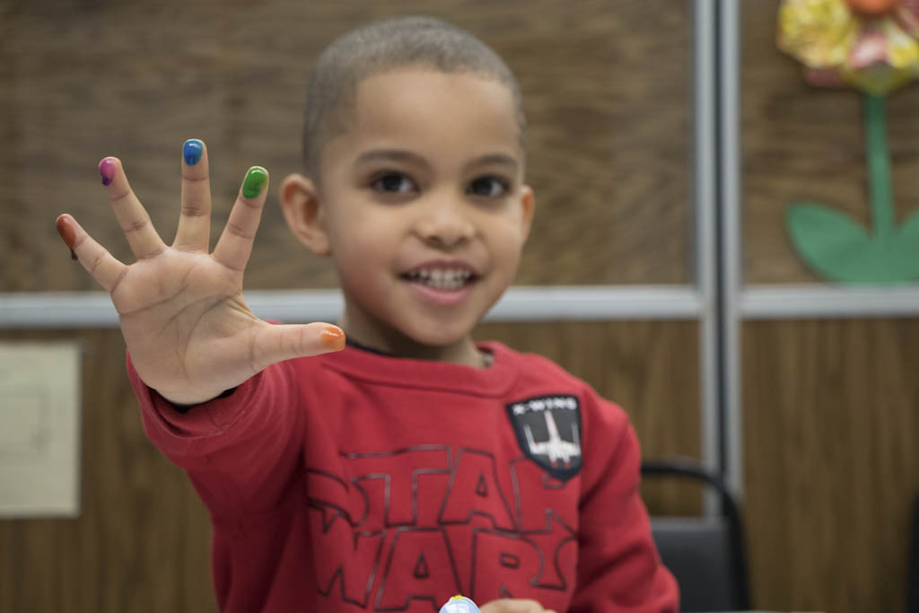 Spotswood Public Library holds spring break craft project for children