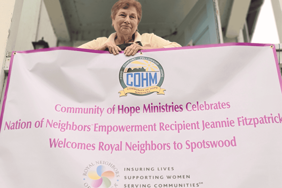 Spotswood woman receives national grant for volunteer work