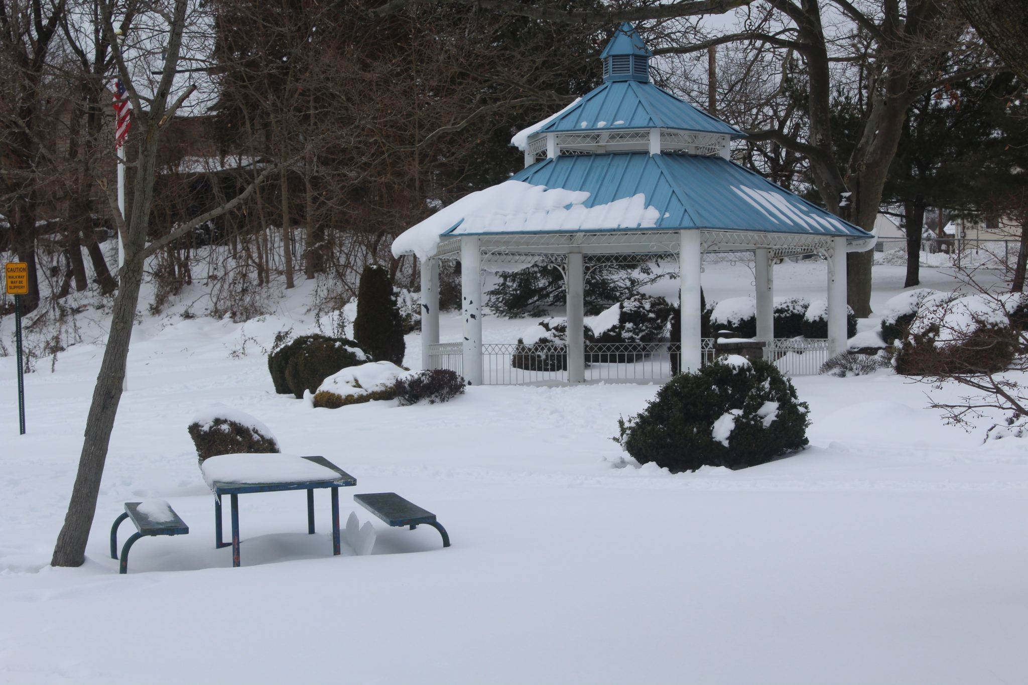 South River covered by 20 inches of snow after Nor’easter hits N.J.