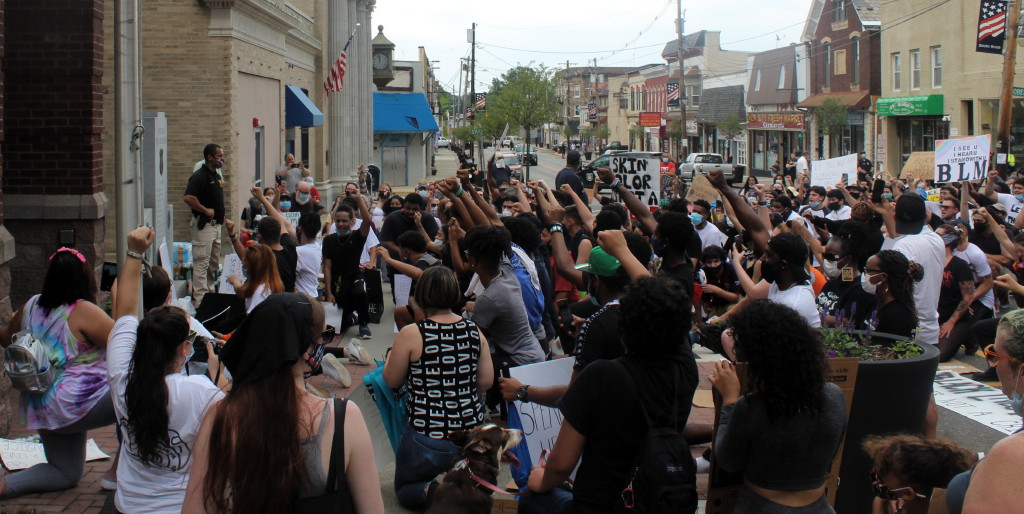 South River high schoolers organize march voicing opposition to police brutality