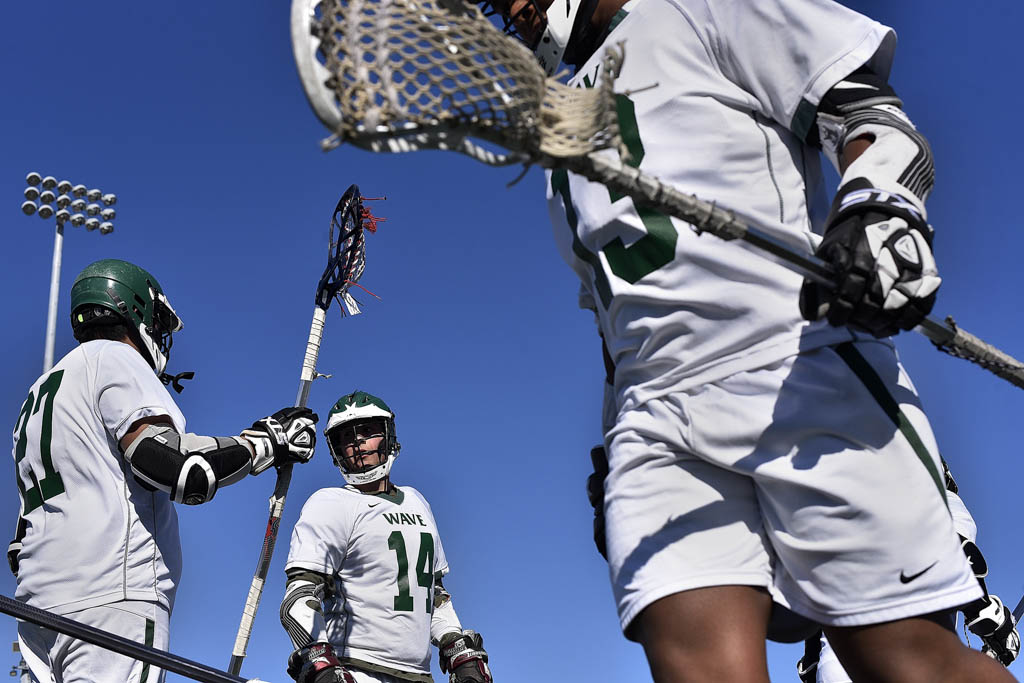 Photo of Edison at Long Branch boys’ lacrosse scrimmage March 22