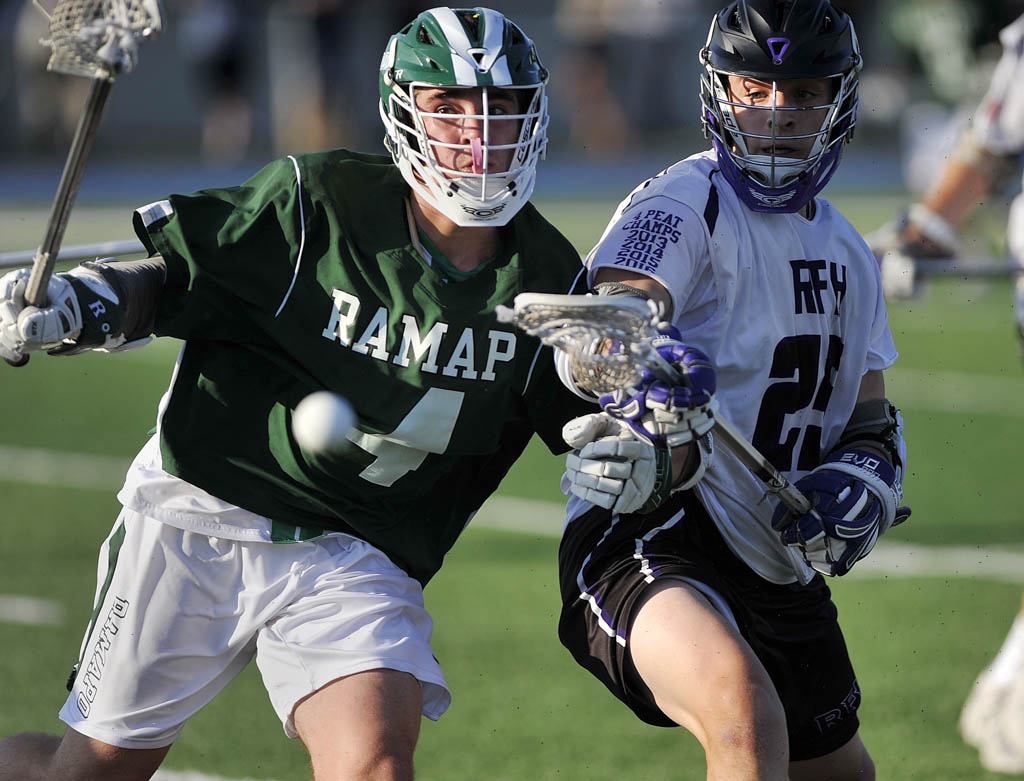 Photo of State Group 2 boys’ lacrosse final, Rumson-Fair Haven vs. Ramapo May 30