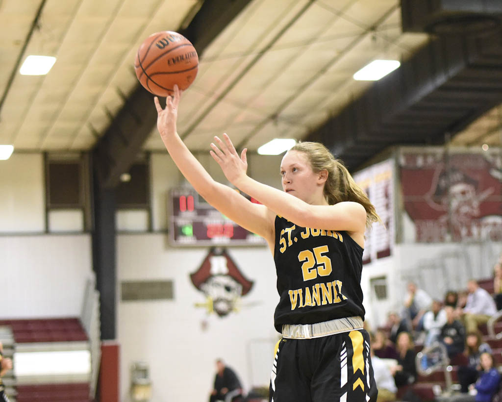 Saint John Vianney pulls away from Red Bank Regional in girls’ hoops