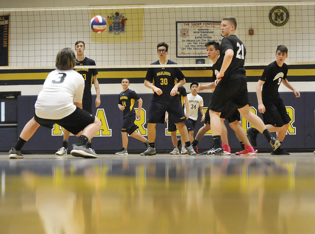 Photo of Jackson Memorial at Marlboro volleyball April 24