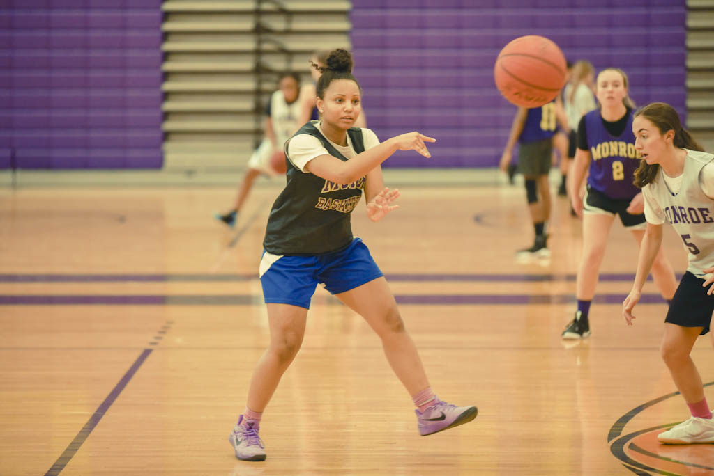 Monroe girls’ basketball team optimistic this season