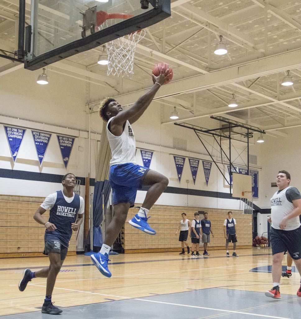 Improvement the goal for boys’ basketball team at Howell