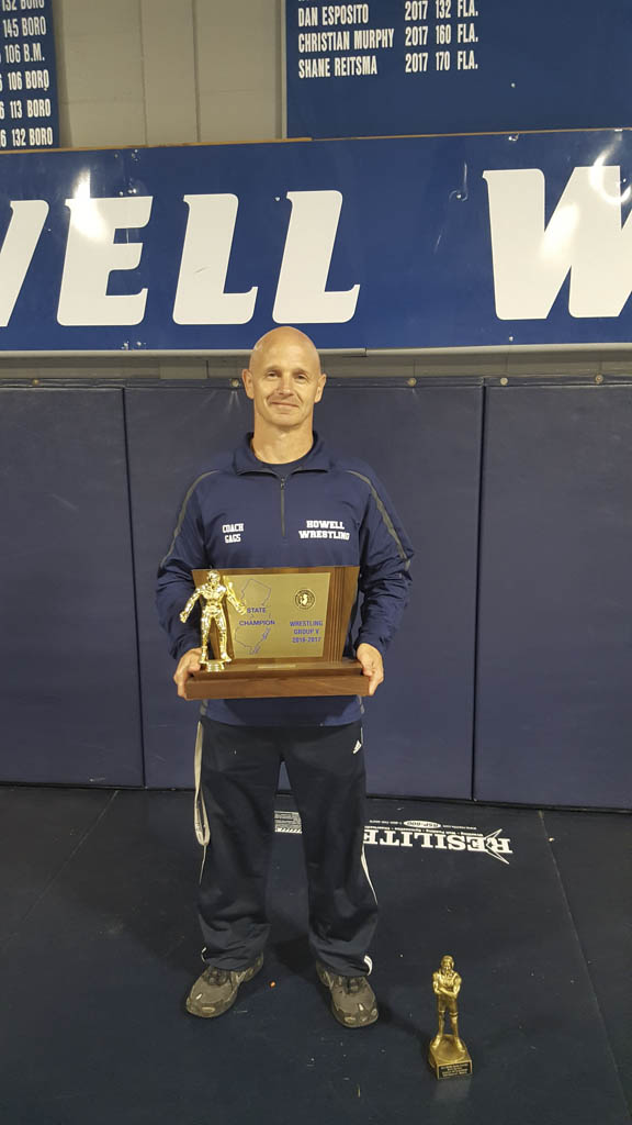 Howell coach Gagliano collects another wresting honor