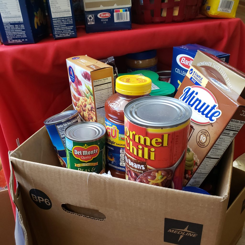 Those in need of food can receive assistance on Dec. 19