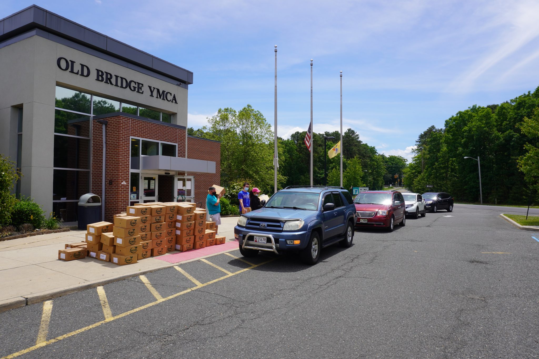 YMCA partners with local agencies to distribute nearly 10,000 meals and food supplies during pandemic