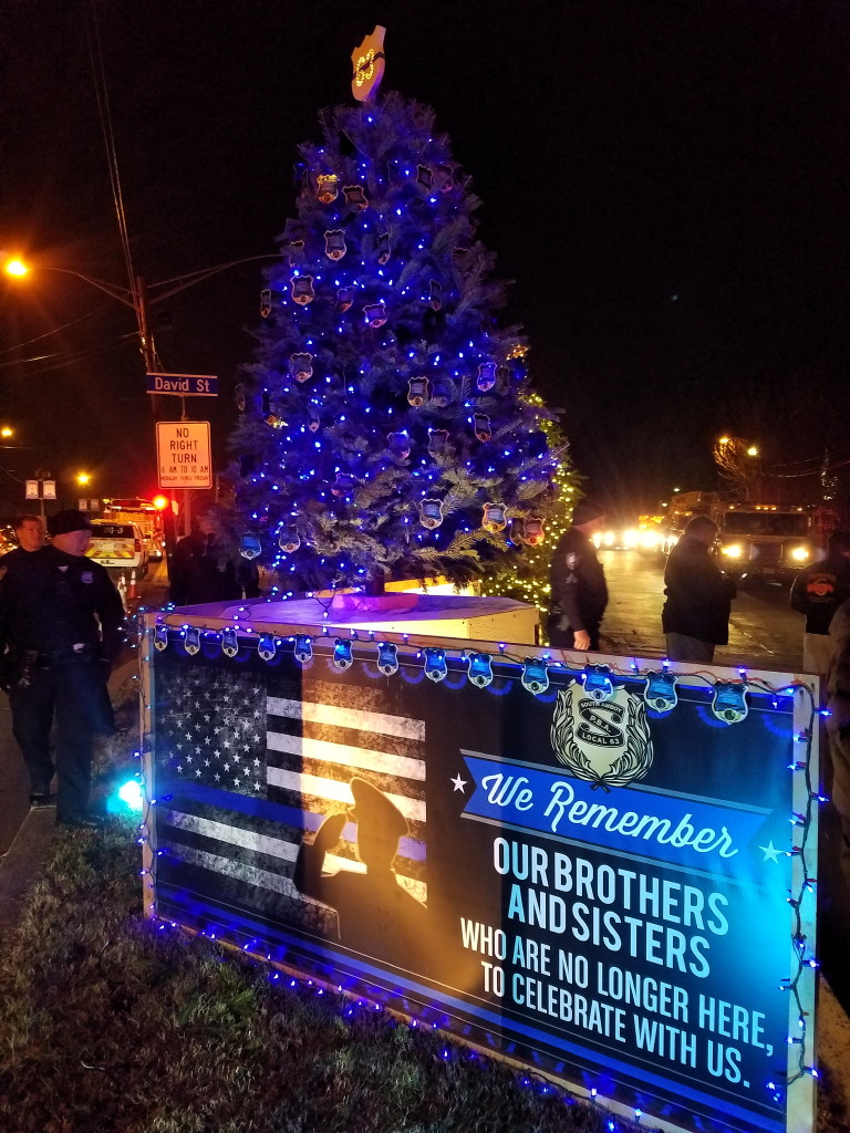 South Amboy PBA tree lighting honors line of duty deaths during 2018