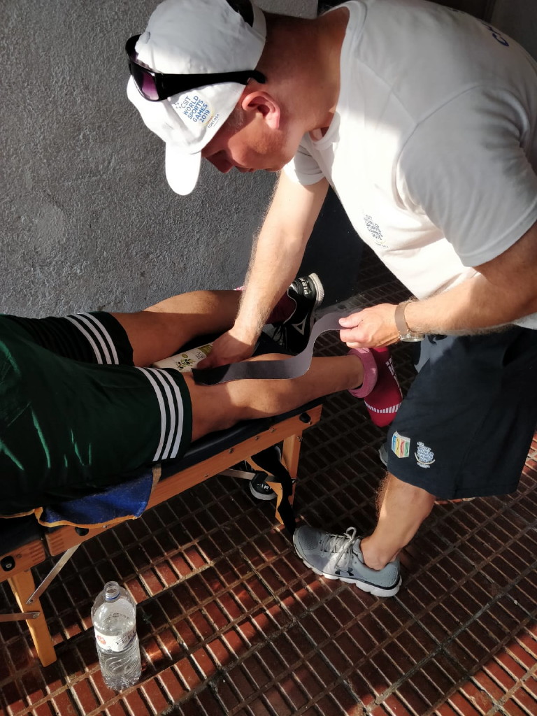 Old Bridge chiropractor tends to medical needs of World Sports Games athletes