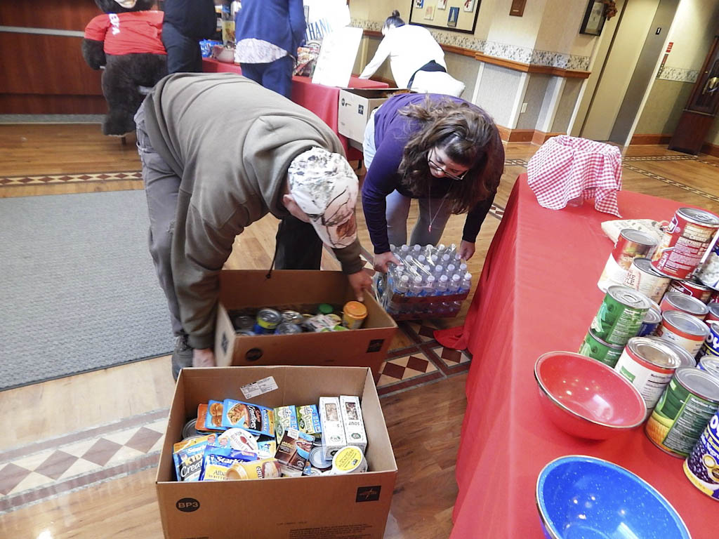 Reformed Church Home makes donation to Old Bridge Food Pantry