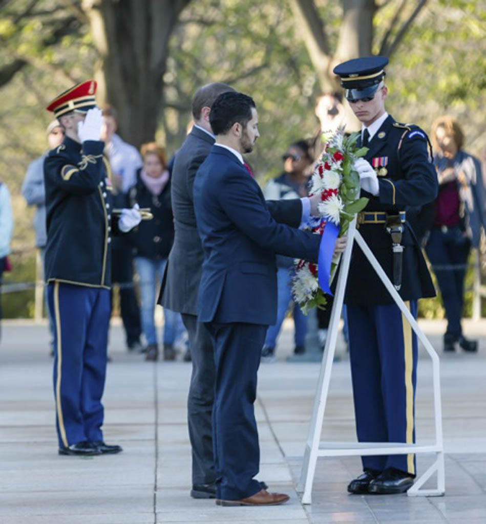 Jersey Memorial Group honors veterans at Tomb of the Unknown Soldier