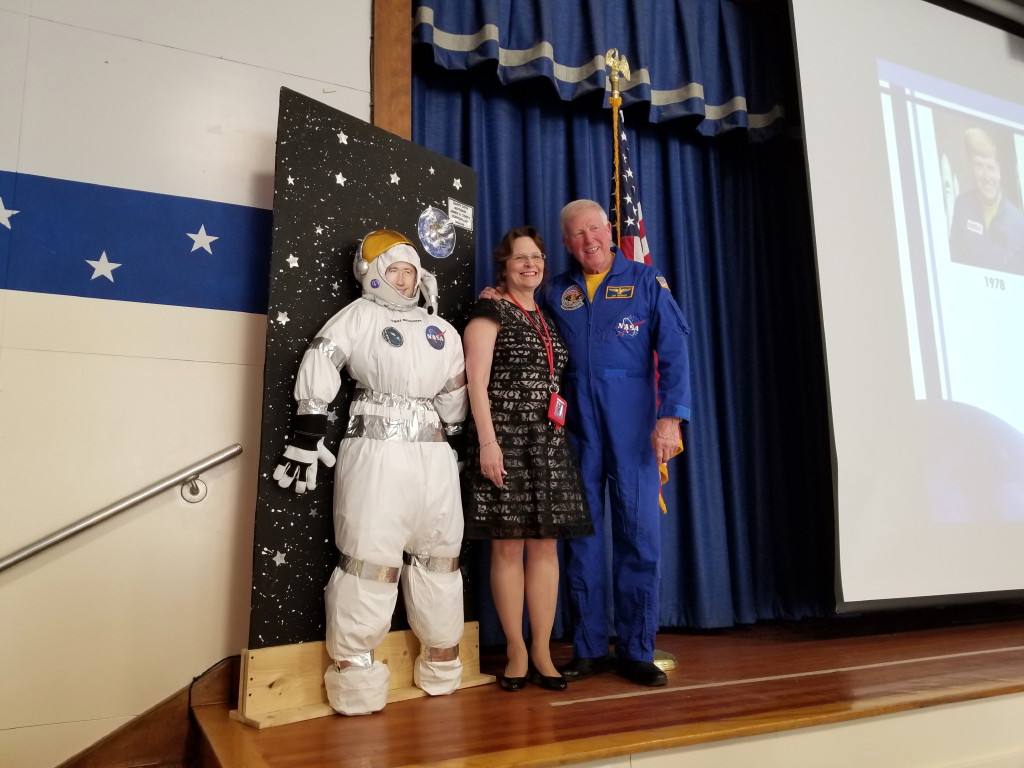 James McDivitt Elementary School celebrates 50 years with visit from astronaut