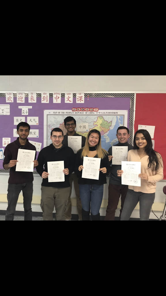 Old Bridge students pass Chinese test