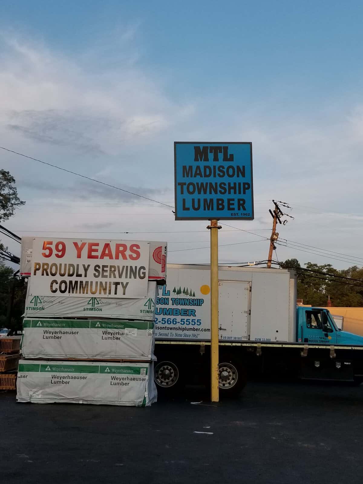 Madison Township Lumber is last remaining entity of former town