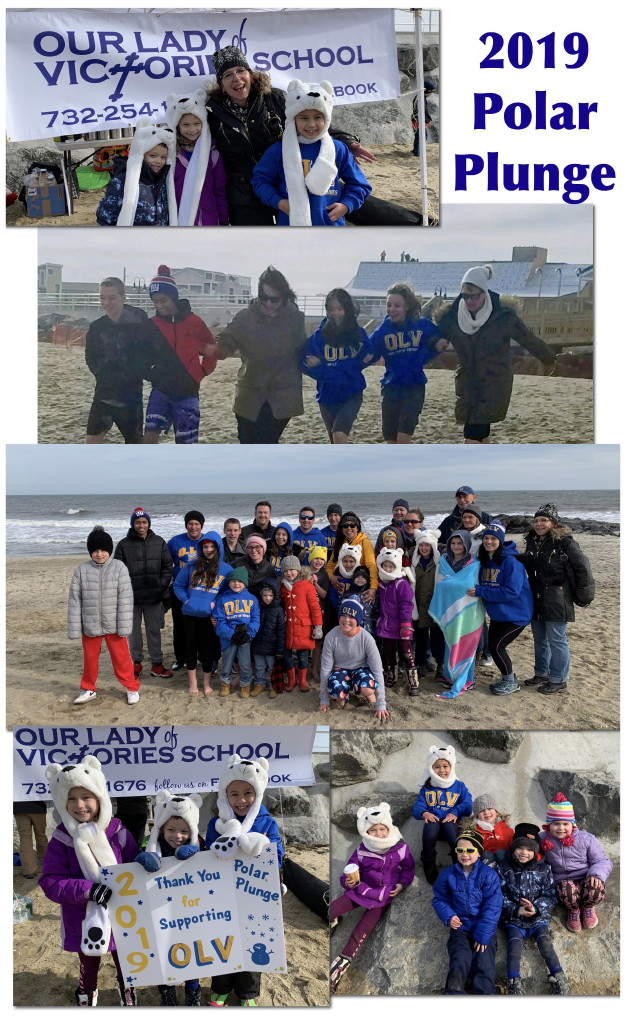 Our Lady of Victories School takes part in AOH Polar Plunge for Catholic Education