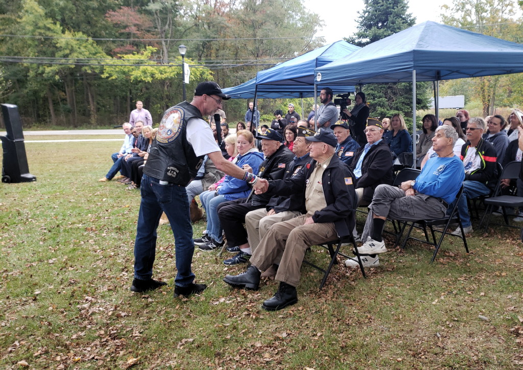 Old Bridge welcomes members of the Stride and Ride Relay, paying tribute to the lives lost since 2001 terror attacks