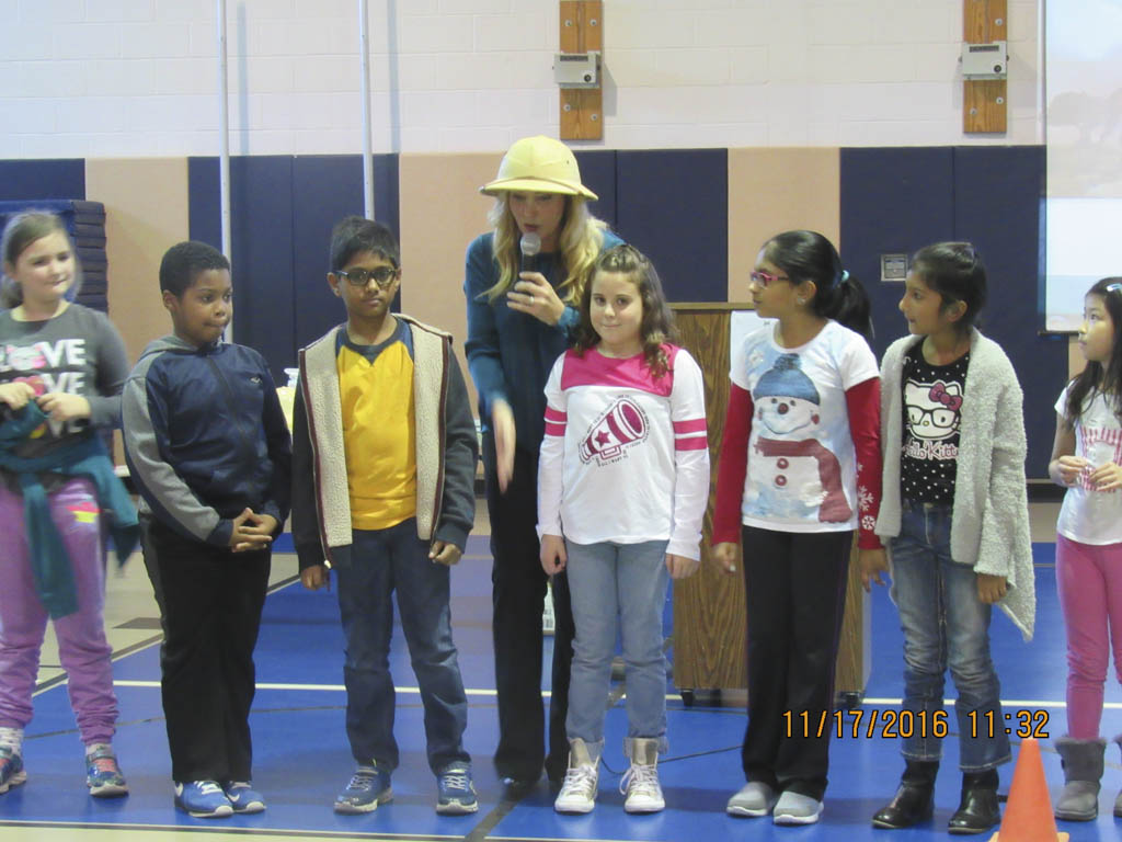 Memorial Elementary students go on a safari