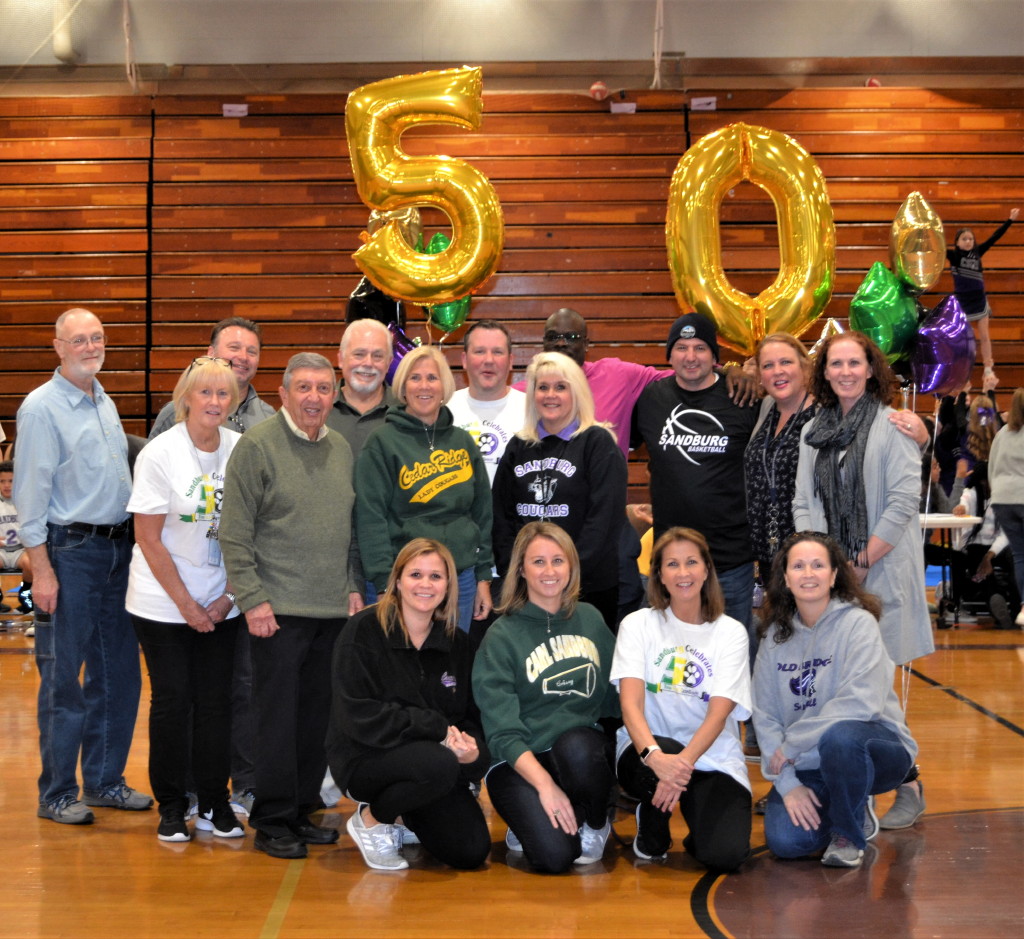 Carl Sandburg Middle School celebrates 50 years of athletics