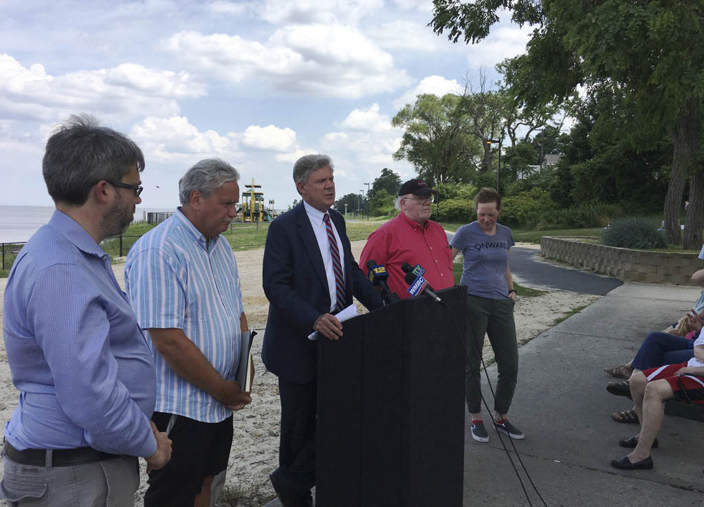 Celebration of the EPA takes place at Old Bridge site