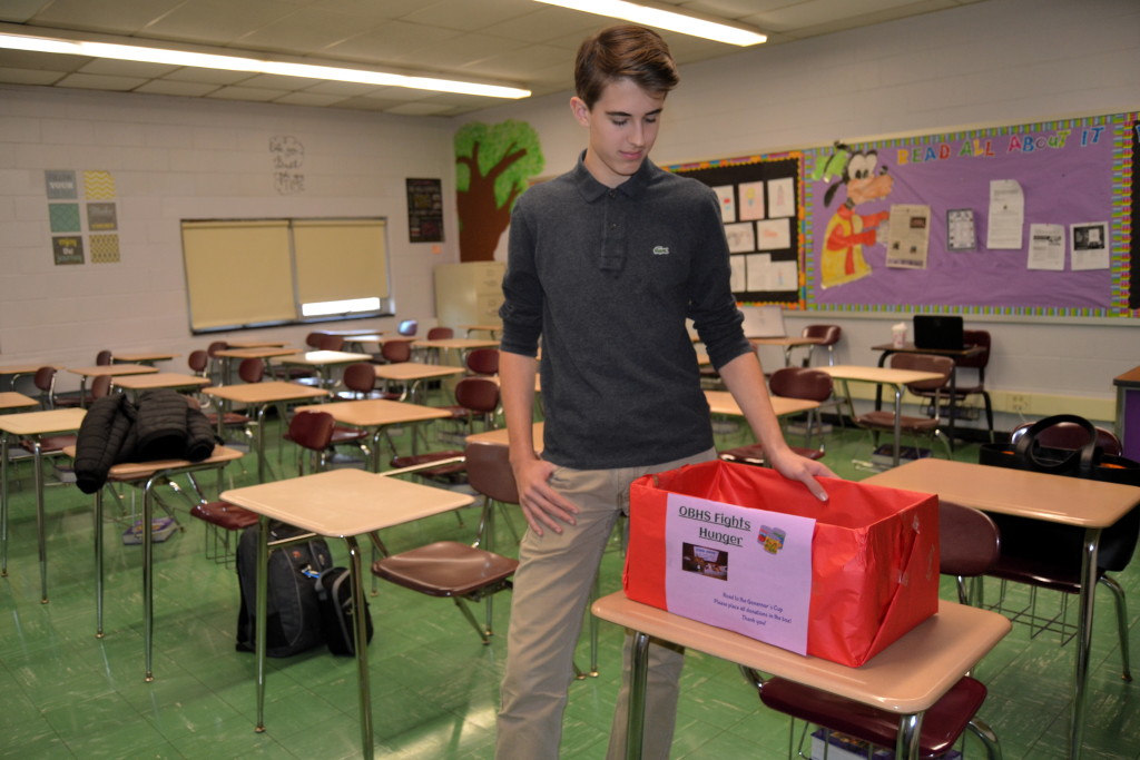 Old Bridge High School teen initiates food collection campaign