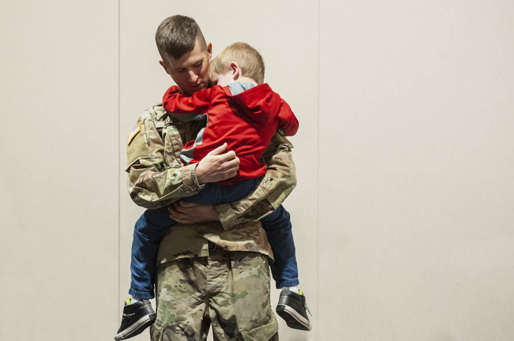 Military dad surprises son at Voorhees Elementary School in Old Bridge