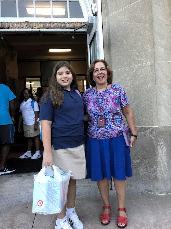 Our Lady of Victories students head back to school