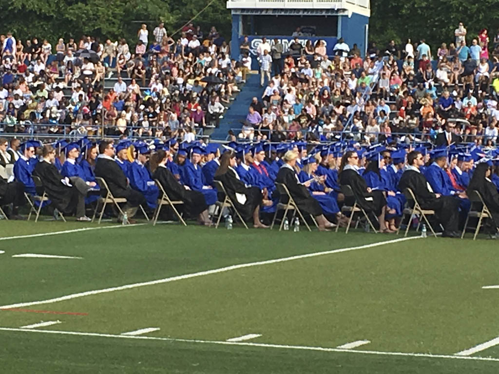 Sayreville High School seniors will have ceremonies at individual homes